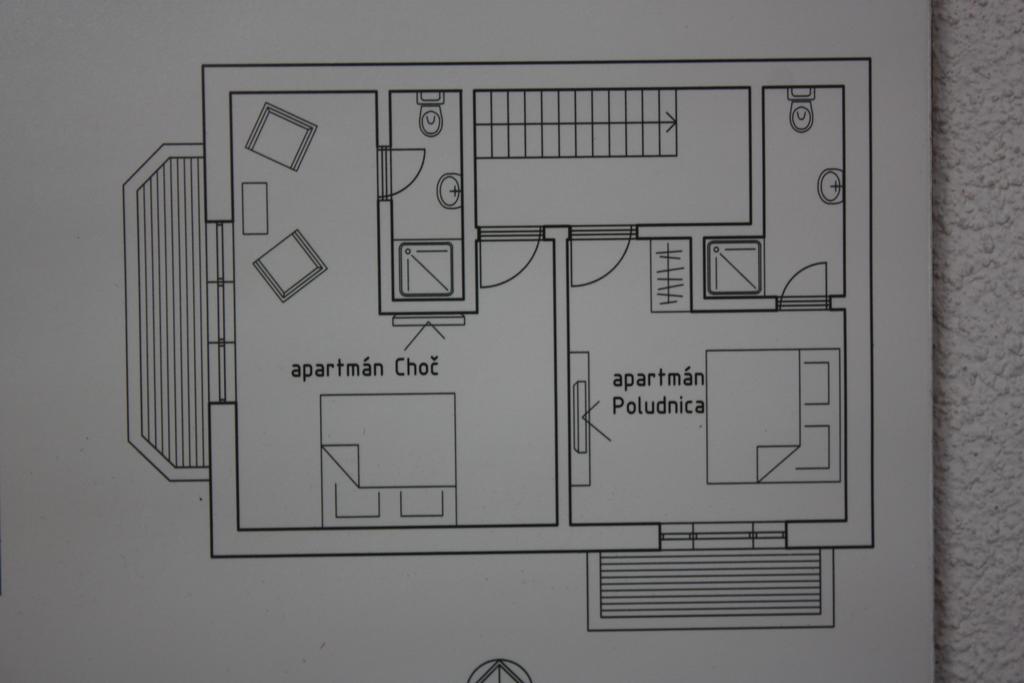 Apartman Matej Ліптовський Мікулаш Екстер'єр фото